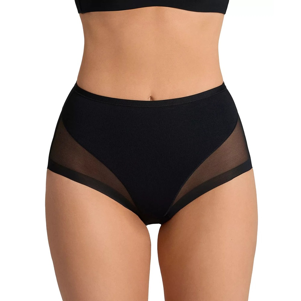 Leonisa Women's Truly Undetectable Comfy Shaper Panty 012657 Black Size Small